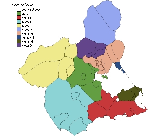 Áreas de salud