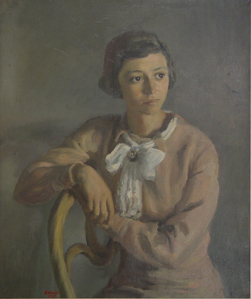 Juan Bonafé. Retrato de Magdalena