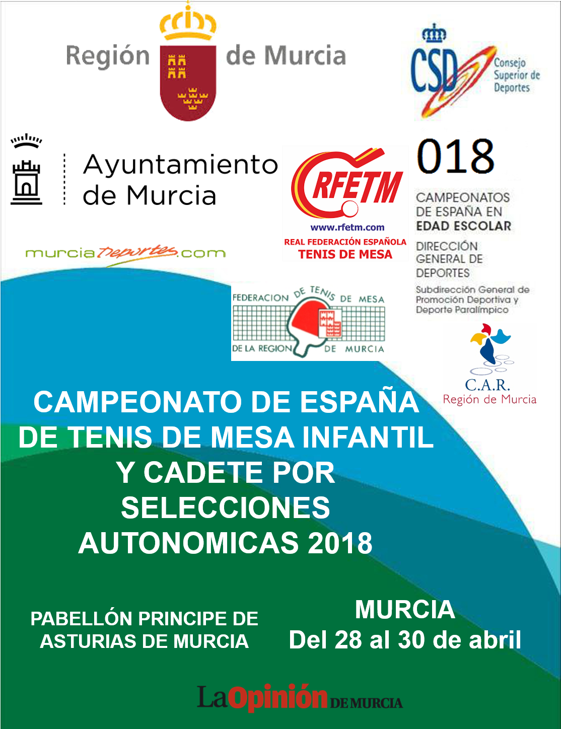 CAMPEONATO DE ESPAÑA DE TENIS DE MESA INFANTIL Y CADETE