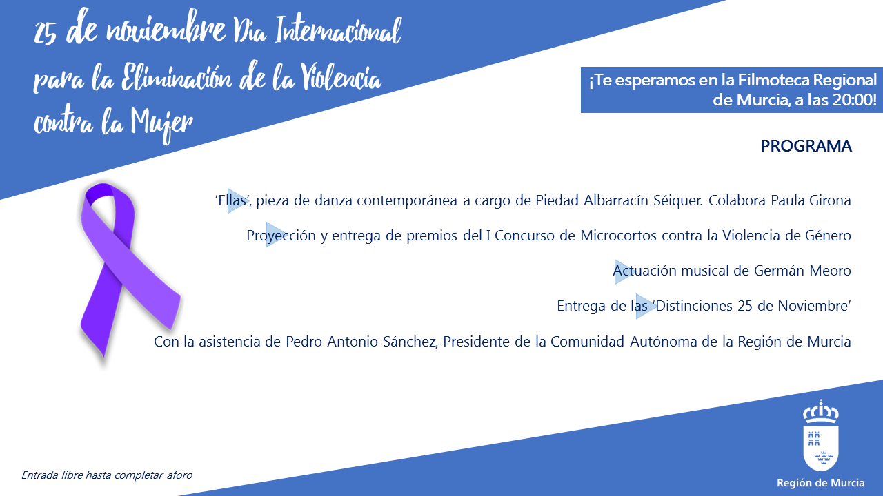 25 de noviembre 2016. Día Internacional para la Eliminación de la Violencia contra la Mujer